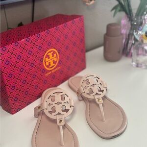 Tory Burch Women's Cream Sandals